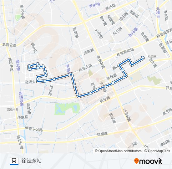 872路 Bus Line Map