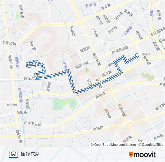 872路 Bus Line Map