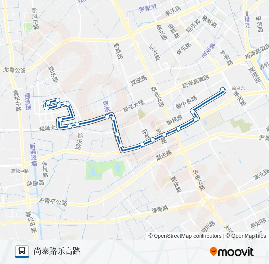 872路 Bus Line Map