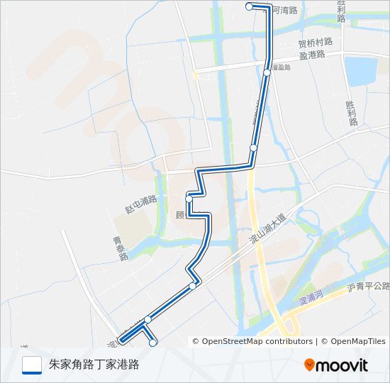 1507路 bus Line Map