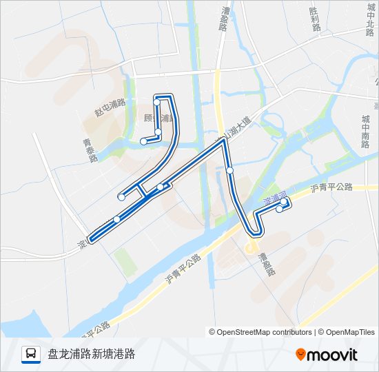 公交1508路的线路图