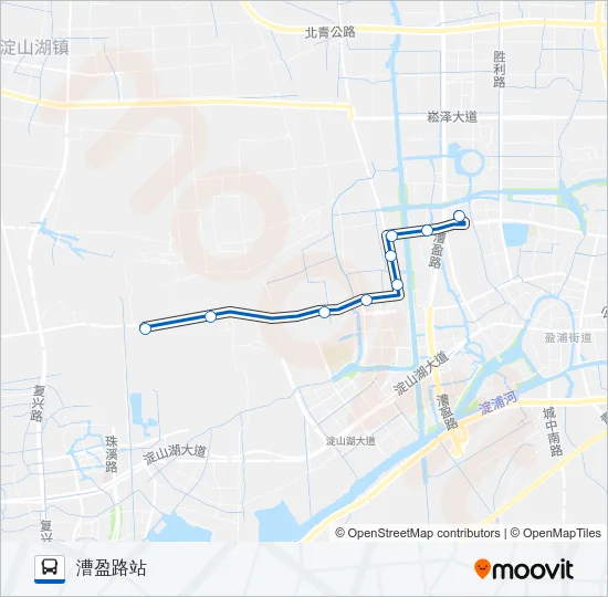 1509路 Bus Line Map