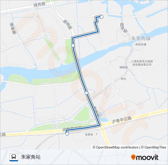 公交1510路的线路图