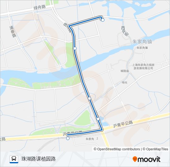 公交1510路的线路图