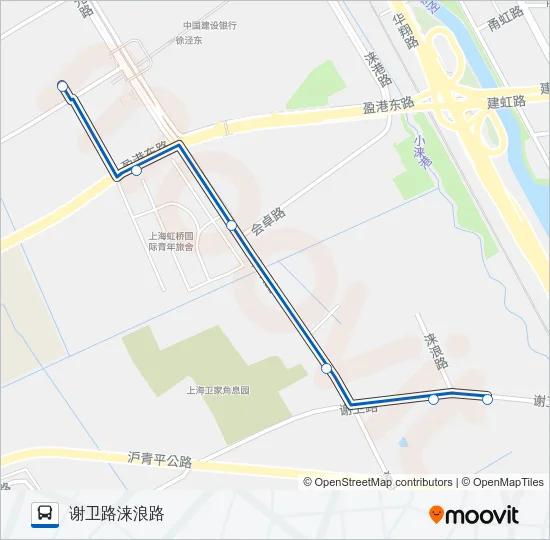 1511路 Bus Line Map