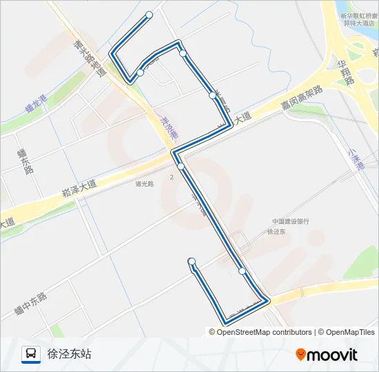 1512路 Bus Line Map