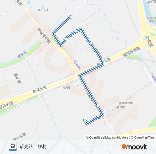 1512路 Bus Line Map