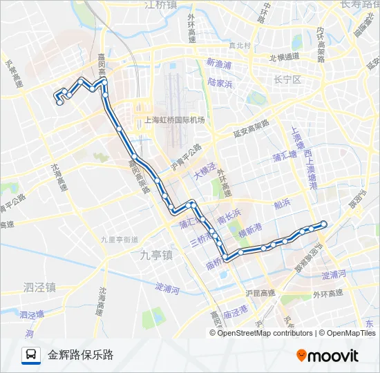 803路 Bus Line Map