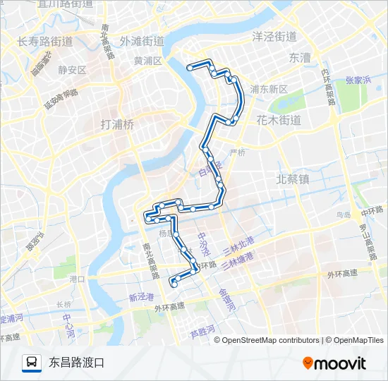 338路 Bus Line Map