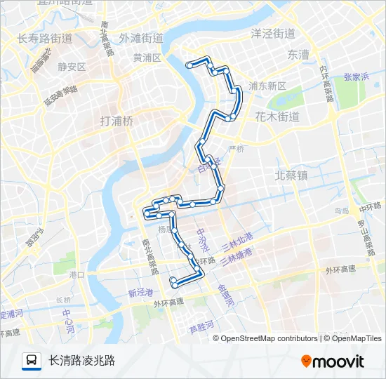 338路 Bus Line Map