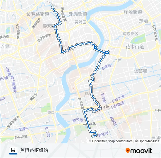 955路 Bus Line Map