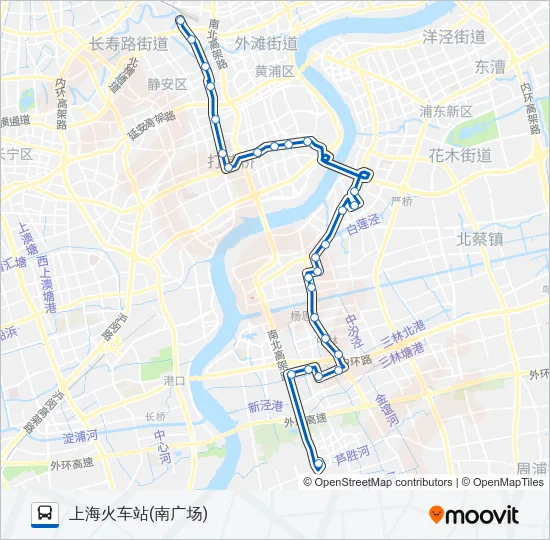 955路 Bus Line Map