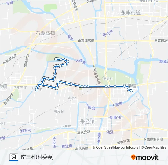 1829路 Bus Line Map