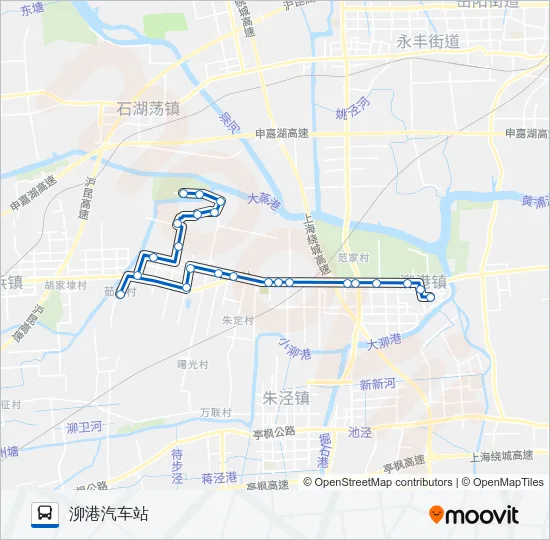 1829路 Bus Line Map