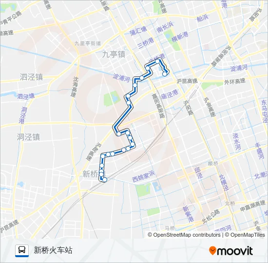 125路B线 Bus Line Map