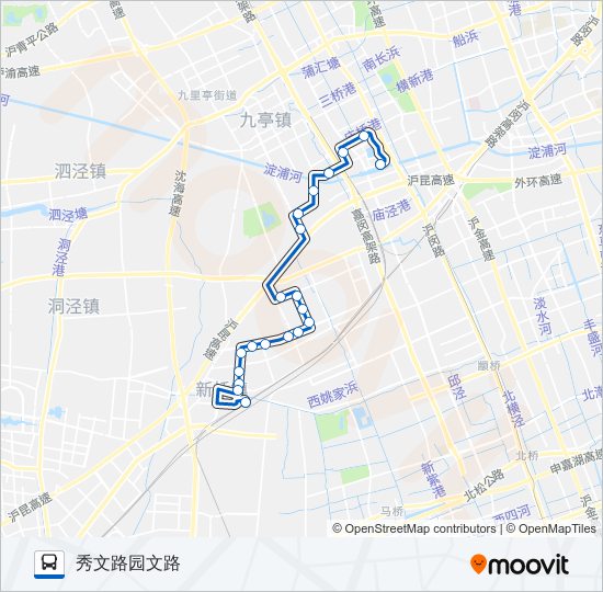 125路B线 bus Line Map