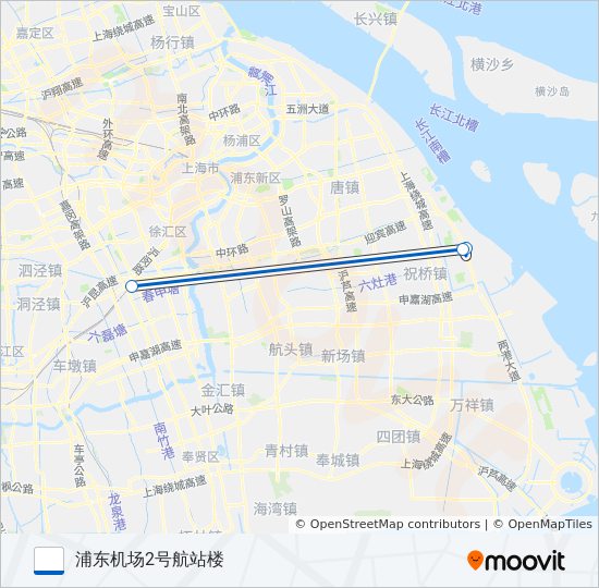 机场九线 bus Line Map