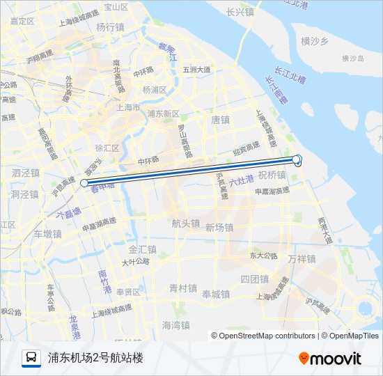 机场九线 Bus Line Map