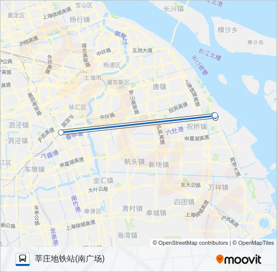 公交机场九路的线路图