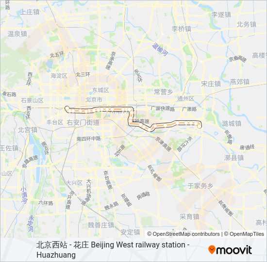 地铁7路的线路图