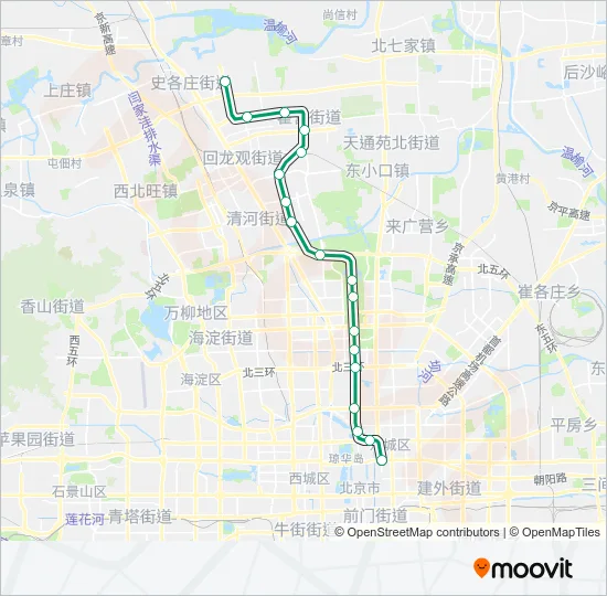 8 Metro Line Map
