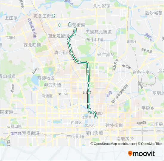 8 Metro Line Map