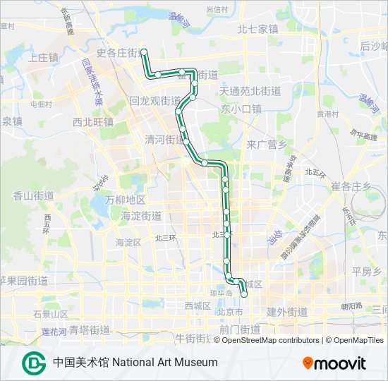 8 metro Line Map