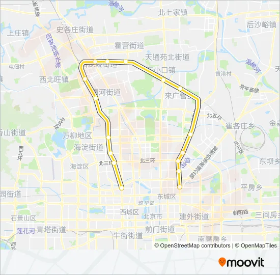 13 Metro Line Map