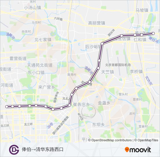 15 metro Line Map