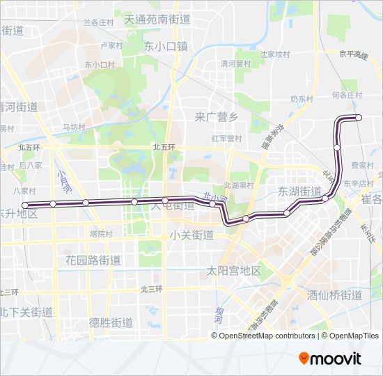 15 Metro Line Map