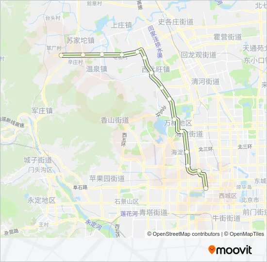 16 Metro Line Map