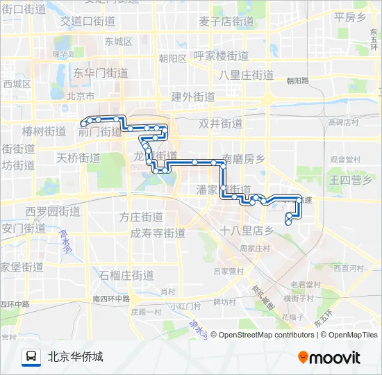 8 Bus Line Map