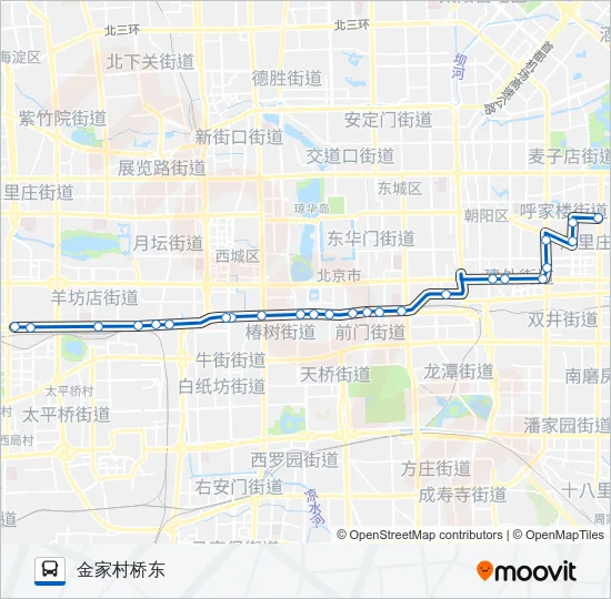 9 Bus Line Map