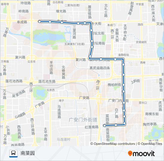 10 bus Line Map