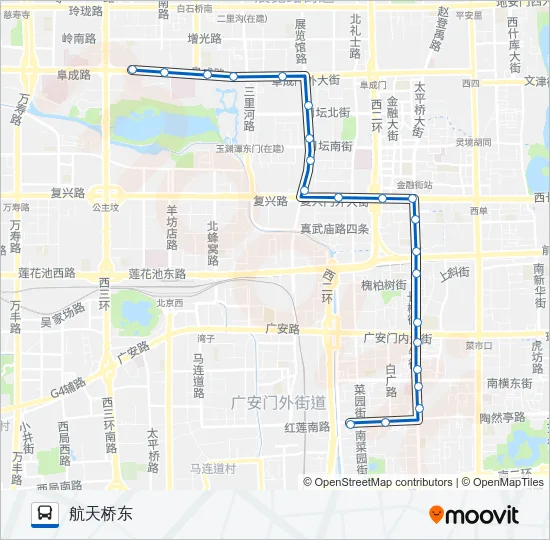 10 Bus Line Map