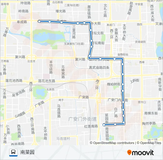 10 Bus Line Map