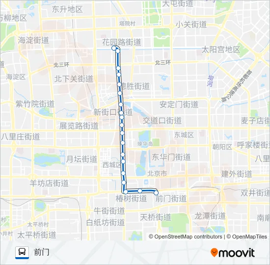 22 Bus Line Map