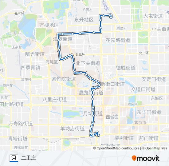 公交26路的线路图