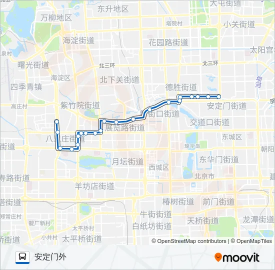 27 Bus Line Map