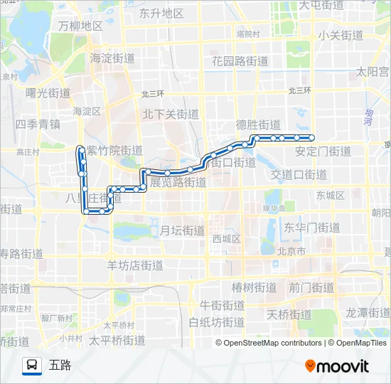 27 Bus Line Map