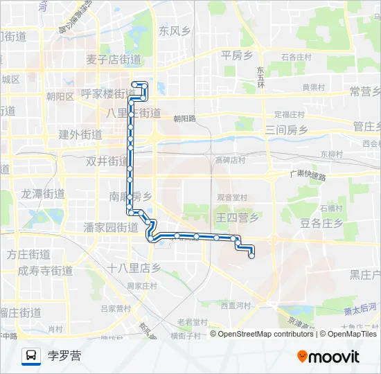 30 Bus Line Map