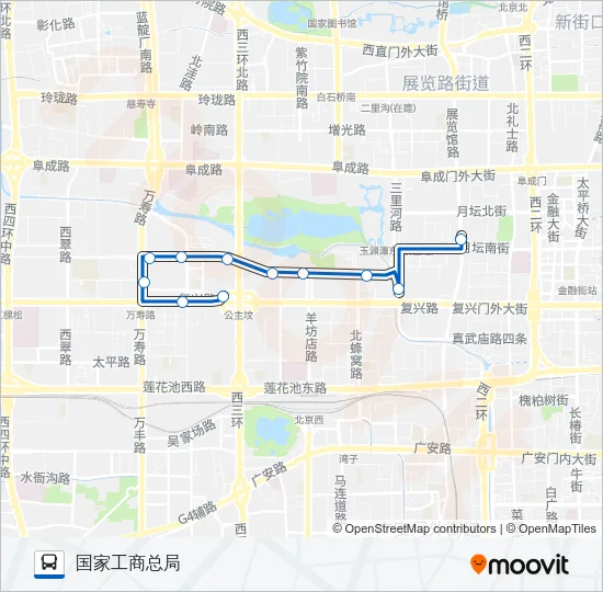 32 Bus Line Map