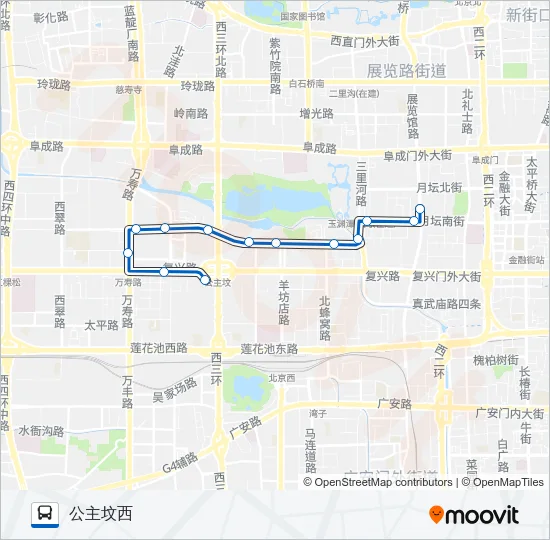 32 Bus Line Map
