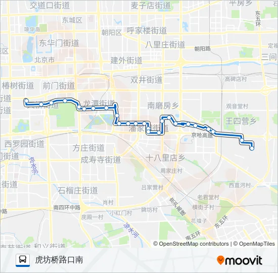 34 Bus Line Map