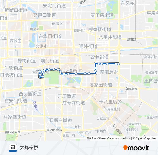 35 bus Line Map