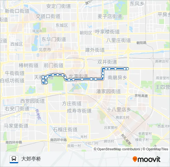 35 Bus Line Map