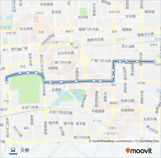 公交35路的线路图