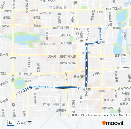 38 Bus Line Map