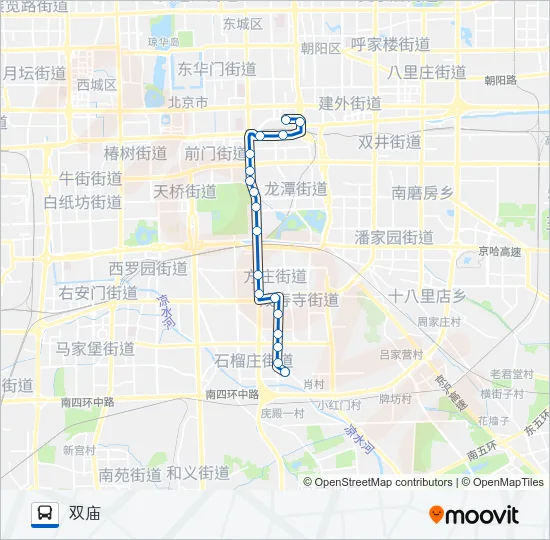 39 Bus Line Map