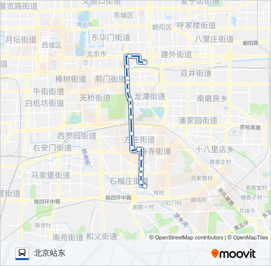 公交39路的线路图